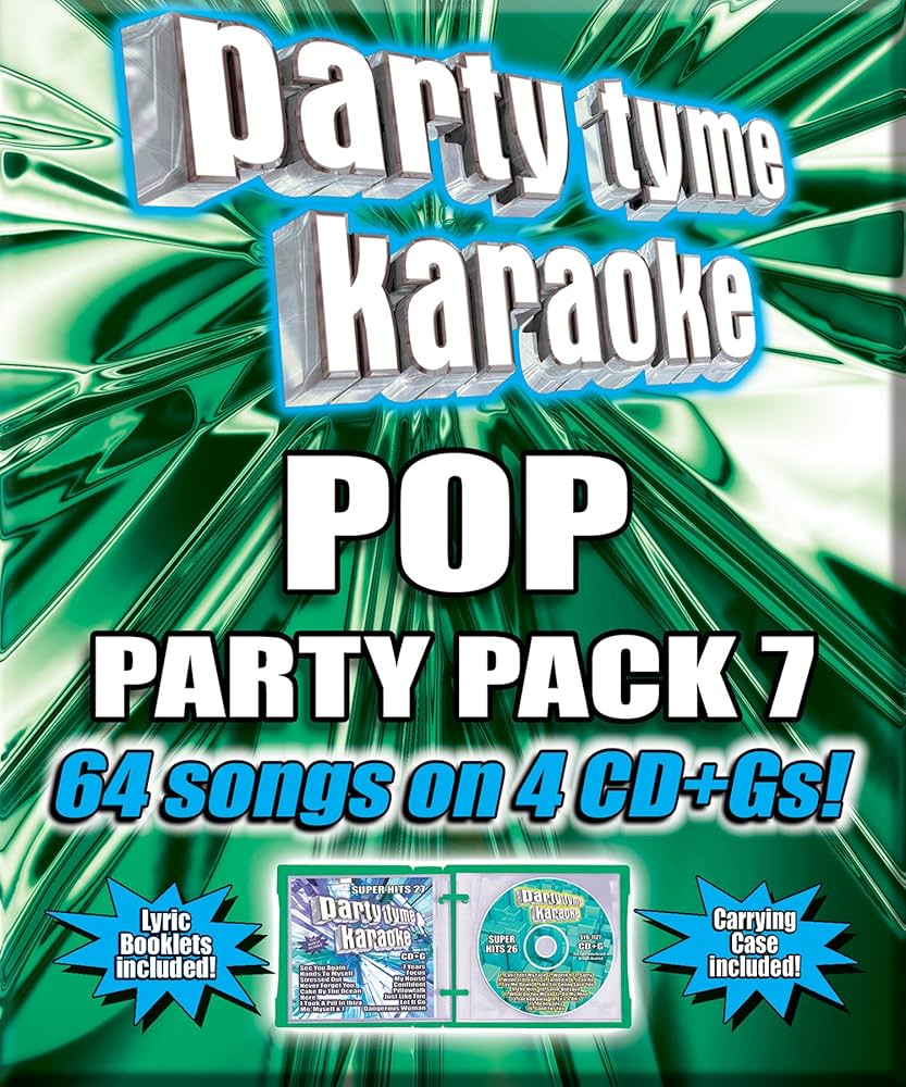 Amazon.com: Party Tyme Karaoke: Pop Party Pack, Vol. 7: CDs